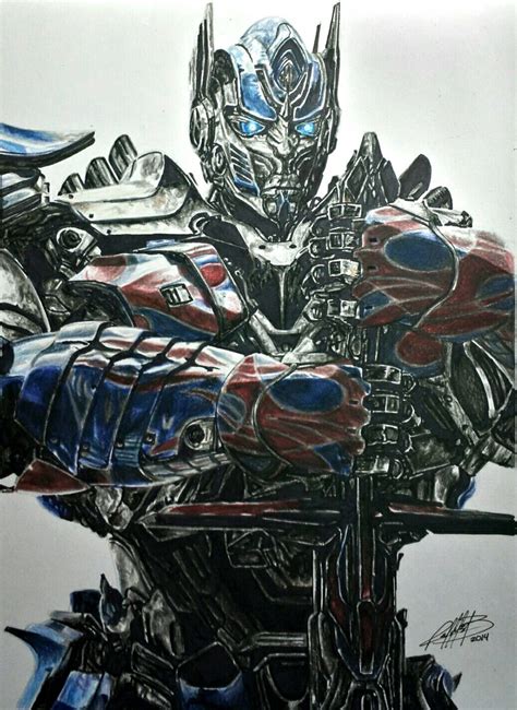 Optimus Prime Por Andresbellorin Art Dibujando
