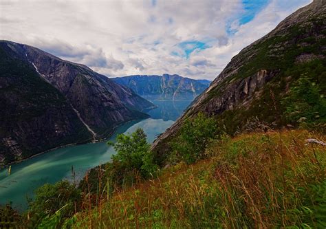 Norwegian Nature View From Kjeåsen Farm Eifjord Norway S Flickr