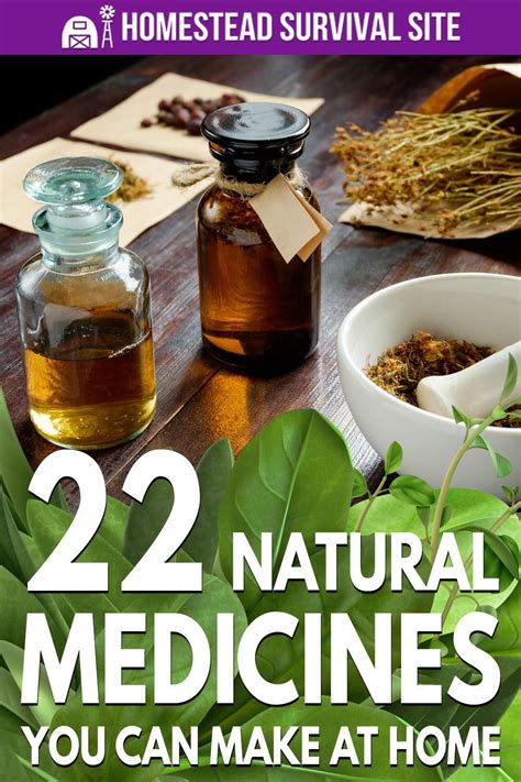 Natural Medicines You Can Make At Home Homestead Survival Site In