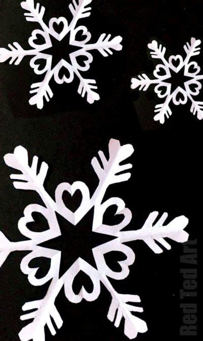 30 Easy Diy Paper Snowflake Patterns