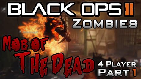 Mob Of The Dead Black Ops 2 Zombies 4 Player Co Op Live Part 1