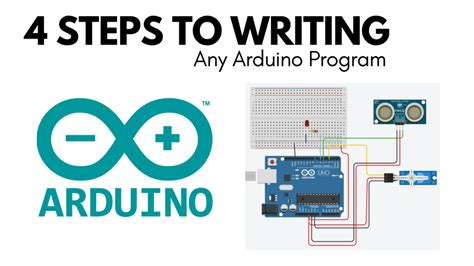 Four Steps To Writing An Arduino Program Learn Robotics Arduino