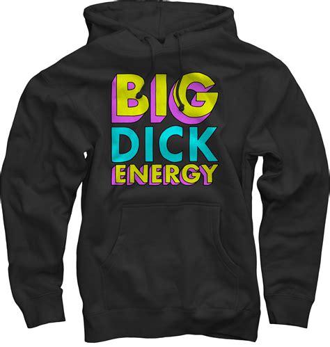 Big Dick Energy Black Hoody Schlonglord