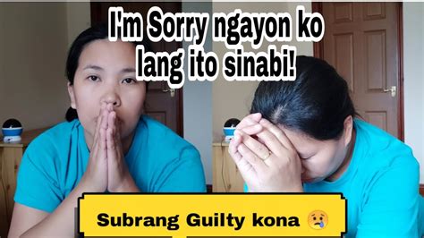 filipinahungarianlifeinuk i m sorry ngayon ko lang ito sinabi subrang guilty na 😞 youtube