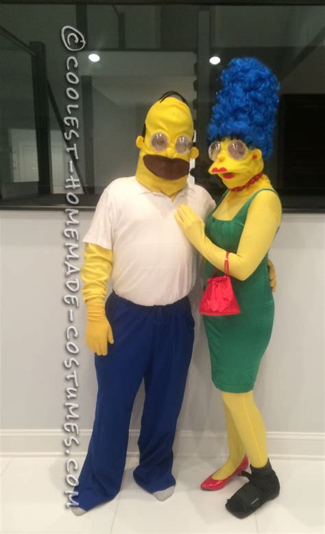 Trauben Schaltkreis Mönch marge und homer simpson kostüm offensichtlich