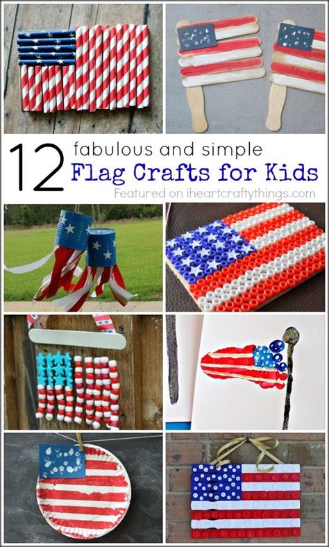 Labor day is the last weekend before fall kicks into gear. 12 Fabulous American Flag Crafts for Kids | American flag ...