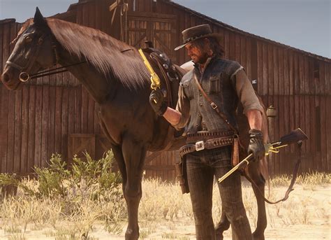Rdr1 Golden Weapons And The War Horse Recreated Rreddeadredemption
