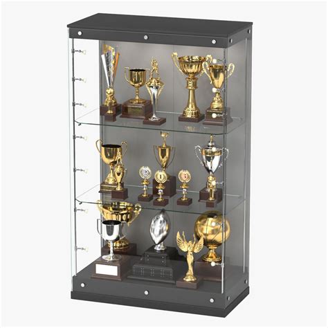 3d Trophy Case Trophy Case Trophy Cabinets Nintendo Room