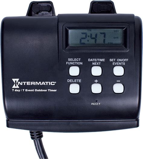 Intermatic Hb880r 15 Amp Seven Day Outdoor Digital Timer Timers