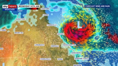 Queensland Cyclone Threatens East Coast Updates Alerts And Forecasts Daily Telegraph