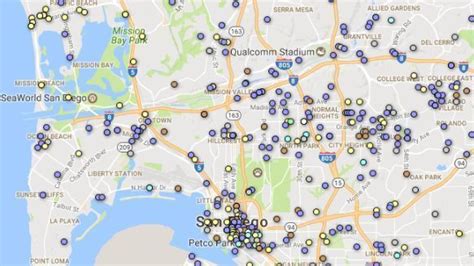 Interactive Map Shows All Crimes Around San Diego County The San