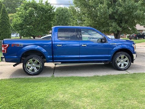 Finally Found My 1st Truck With Options Wanted 2018 Lightning Blue Xlt