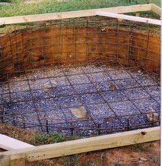 cement ponds | Concrete construction with stream from existing pond