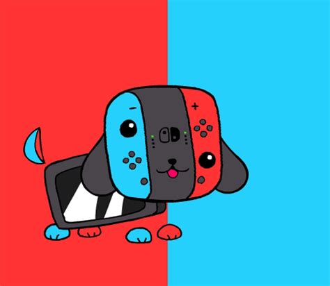 Learn how to draw a cute cartoon nintendo switch game console. switch puppy | Tumblr