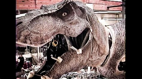 Jurassic Park T Rex Skinning An Animatronic Dinosaur Part 1