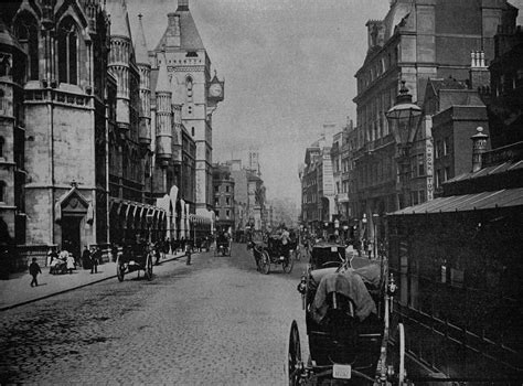 The Strand London England 1890 Photo Photograph By Antique Engravings