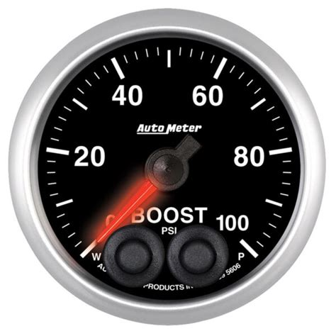 Autometer Boost Gauge 2 116 100psi Digital Stepper Motor Wpeak