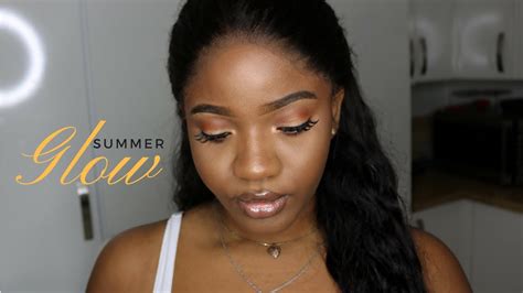 Easy Summer Glowy Skin Makeup Tutorial Grwm Youtube