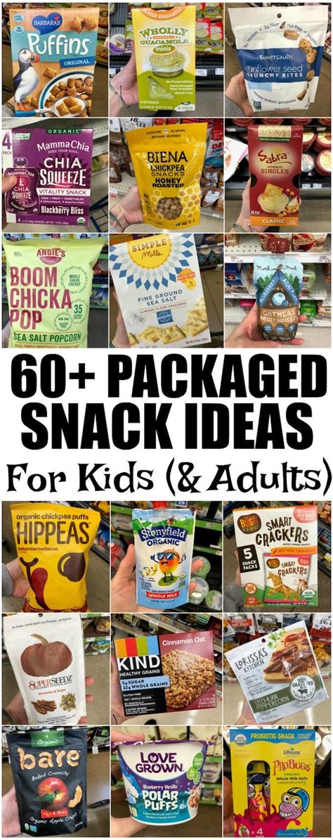 Kids' clif bars store them in the freezer to make this sweet snack last a little longer. 60+ Healthy Packaged Snacks For Kids