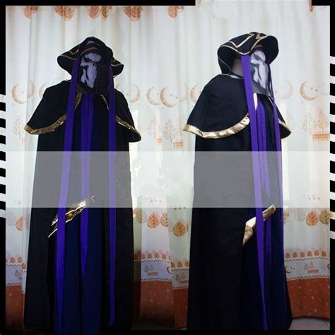 Anime Overlord Ainz Ooal Gown Momonga Costume Appearl Cosplay Customize