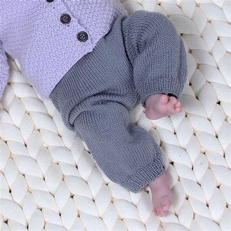 Free Knitting Pattern For Baby Trousers Baby Boy Knitting Patterns