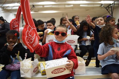 Cousins Subs Surprise Sub Delivery Photo Gallery | NBA.com