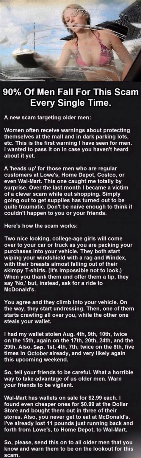 90 Of Men Fall For This Scam Every Single Time A New Scam Targeting
