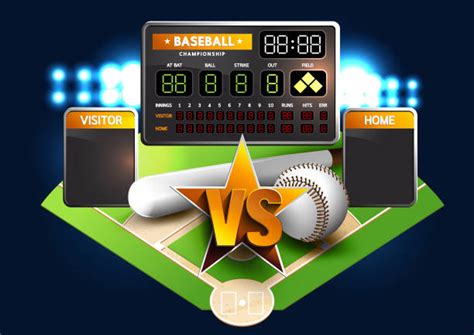 Baseball Scoreboard Illustrations Royalty Free Vector Graphics And Clip