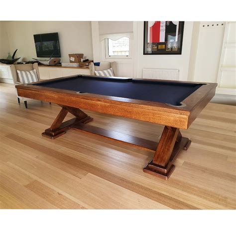 What measures do you need in the room to put a billiard? 7 Foot Slate Southern Cross Pool Billiards Table