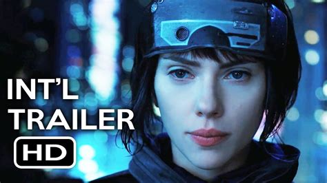 Ghost In The Shell Official International Trailer 1 2017 Scarlett