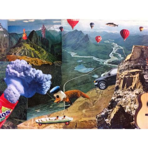 Student Example Surreal Collage Middle School Art Curriculum