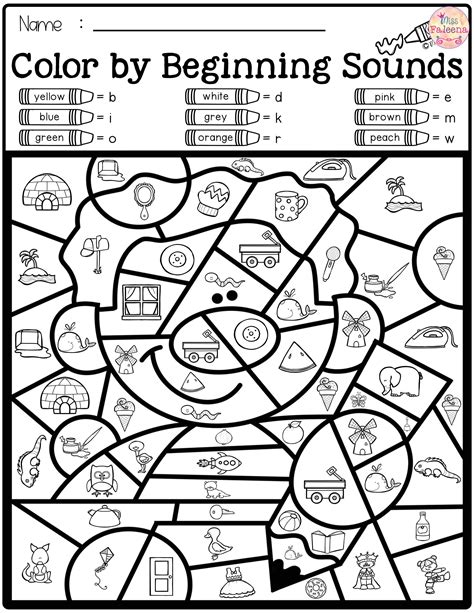 Free Color By Code Alphabet Alphabet Worksheets Kindergarten Free