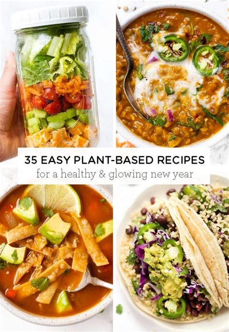 35 Easy Plant Based Recipes To Make In 2020 Plant Based Recipes Easy