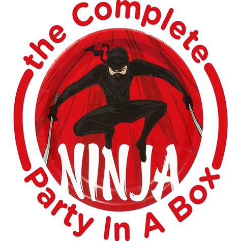 Ninja Warrior Party In A Box Ninja Birthday Ninja Birthday Parties