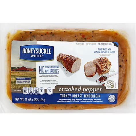Honeysuckle White Cracked Pepper Marinated Turkey Breast Tenderloins