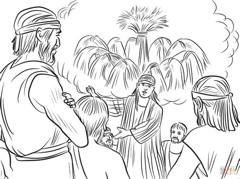Because he favored joseph more than all of his other sons jacob gave joseph a brand new coat that contained many colors. Joseph's Dreams coloring page | Free Printable Coloring Pages