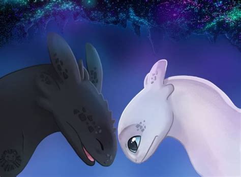 L Love Httyd💕 On Instagram “toothless And Light Fury