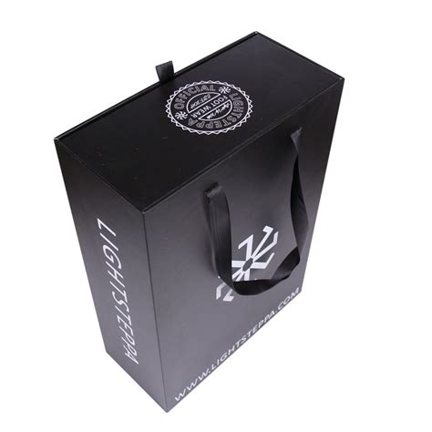 Gift box ribbon stock vectors, clipart and illustrations. Rigid paper sliding drawer gift box with ribbon