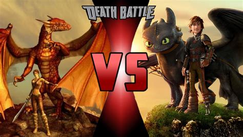Hiccup And Toothless Vs Rynn And Arokh Death Battle Fanon