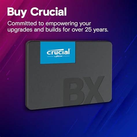crucial bx500 1tb 3d nand sata 2 5 inch internal ssd up to 540mb s ct1000bx500ssd1 solid