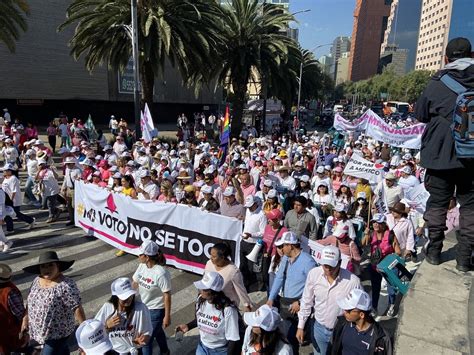 Realizan Segunda Marcha En Defensa Del INE