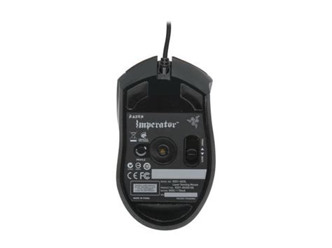 Razer Imperator Black 7 Buttons 1 X Wheel Usb Wired Laser 5600 Dpi