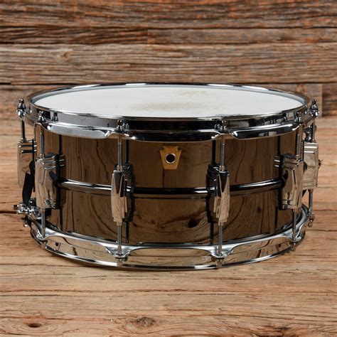 Ludwig Black Beauty 65x14 Snare Drum Chicago Music Exchange