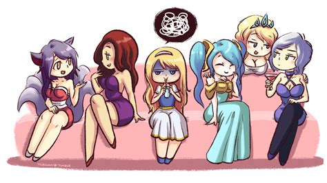 Ahri Sona Lux Miss Fortune Ashe And More League Of Legends