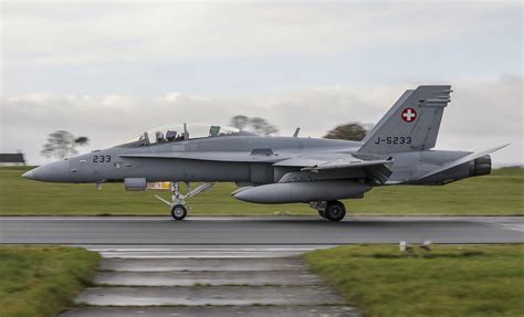 RAF Leeming host deployment of Swiss aircraft