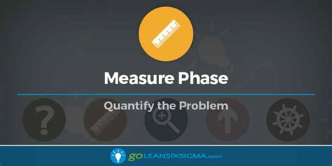 Measure Phase 2 Of 5 Of Lean Six Sigma