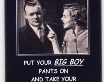 Your boyfriend needs some big boy pants. Items similar to Zombie Love -- Funny Magnet on Etsy