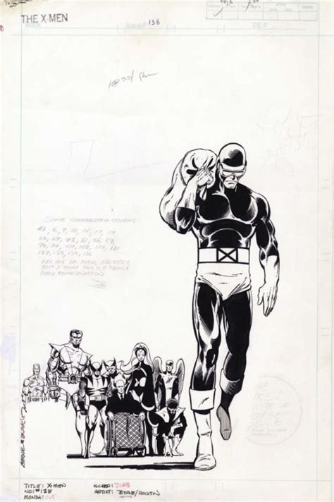 John Byrne Draws X Men 138 Cover By John Byrne And Terry Austin