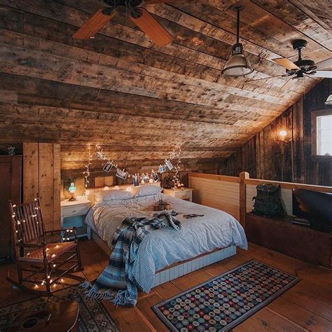 Cozy Place Cabin Bedroom Dream Rooms Western Bedroom