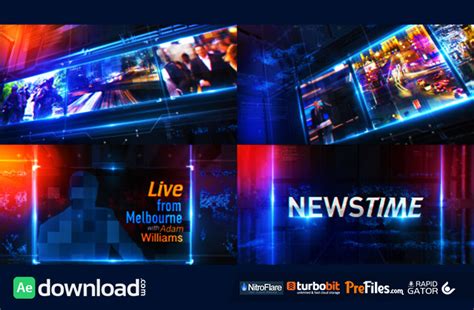 Broadcast News Package 10877546 Videohive Template Free
